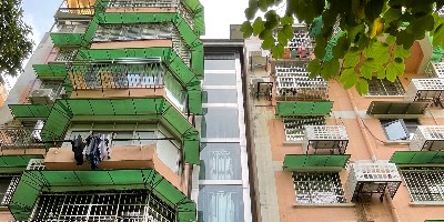 老旧小区公共空间狭小可以加装电梯吗?来看杨浦这个小区 老旧小区公共空间狭小可以加装电梯吗?来看杨浦这个小区