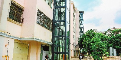 这个老旧小区成片化、规模化加装电梯 这个老旧小区成片化、规模化加装电梯